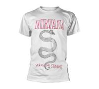 Nirvana Kurt Cobain Serpent Snake autorizzato Uomo maglietta