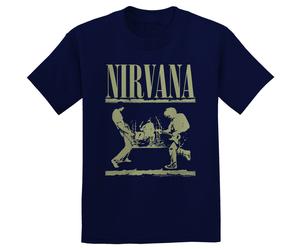 Nirvana Kurt Cobain Stage Performance autorizzato Uomo maglietta
