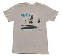 Nirvana Live At Reading ufficiale Uomo maglietta unisex