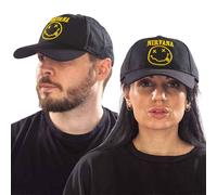 Nirvana Logo & Smile Ufficiale Cappellini da baseball
