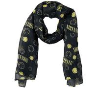 Nirvana Logo Unisex Foulard nero 100% poliestere