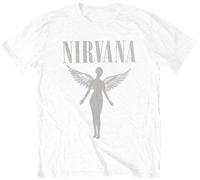 Nirvana Maglietta In Utero Tour Unisex White XL