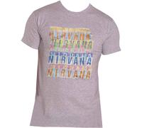 Nirvana Maglietta Repeat Unisex Grey M