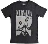 Nirvana Maglietta Sitting Unisex Black XL