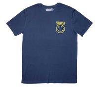 Nirvana Mini Happy Face autorizzato Uomo maglietta