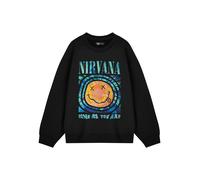 Nirvana Nero Come As You Are Adults Felpa Unisex Adulti