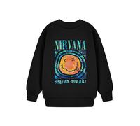 Nirvana Nero Come As You Are Kids Felpa Unisex Bambini