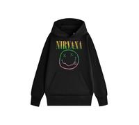 Nirvana Nero Rainbow Felpa Unisex Adulti