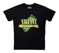 Nirvana Nevermind Dollar Premium Carbon ufficiale Uomo maglietta unisex