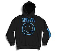 Nirvana Felpa con cappuccio Nevermind Black M