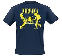 Nirvana Nirvts05mn02 T-Shirt, Blu, M Unisex-Adulto