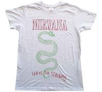 Nirvana Serve The Servants autorizzato Uomo maglietta