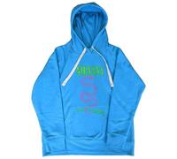 Nirvana Serve The Servants Neon Blue M Felpa con cappuccio