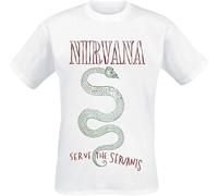 Nirvana Serve The Servants White XL Maglietta