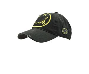 Nirvana Smiley Men's Baseball Cap Black One Size Black
