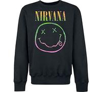 Nirvana Sorbet Ray Uomo Felpa Nero M 80% Cotone, 20% Poliestere Regular