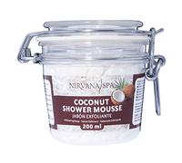 NIRVANA SPA Coconut Shower Mousse 200 ml, Nero, Medio