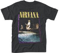 Nirvana Maglietta Stage Jump Unisex Black L