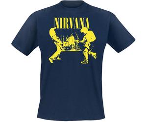 Nirvana Stage Navy Blue L Maglietta