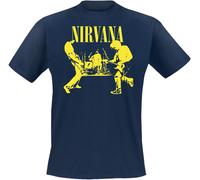 Nirvana Kurt Cobain Stage Performance autorizzato Uomo maglietta