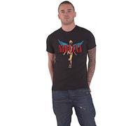 Nirvana 'Angelic' (Nero) T-Shirt (Plus Sizing) - NUOVO E UFFICIALE