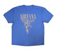 Nirvana Maglietta In Utero Unisex Light Blue S