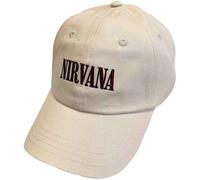Nirvana Text Logo in Utero Cappello Sand UNI