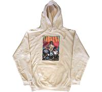 Nirvana Trapper Hat Mono Logo ufficiale Felpa con Cappuccio