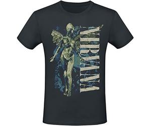 NIRVANA VERTICAL LOGO T-Shirt NUOVO