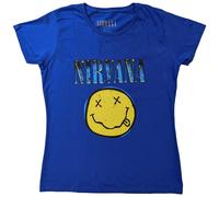 Nirvana Xerox Happy Face autorizzato Uomo maglietta