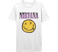 Nirvana Xerox Logo Pink ufficiale Uomo maglietta unisex