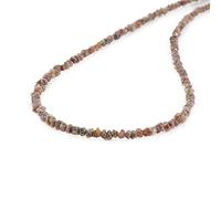 NirvanaIN Collana di diamanti grezzi collana di diamanti per regalo gioielli di diamante collana ruvida gioielli diamante diamante grezzo diamante per lei, Gemma, Diamante