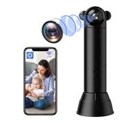 Nisanmoon Telecamera Nascosta Wifi, Mini-Telecamera Spia Wifi HD Telecamera Spia Nascosta Supporto Rilevamento del Movimento, Registrazione Loop e APP Live View per la Sicurezza Domestica