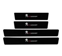 NISANNI 4 Pezzi Battitacco per Auto per Peugeot 2008 II Active/Allure/GT Pack SUV 2019-2022 2023 2024, Adesivi Soglia Auto Esterno Piastra Batticalcagno Benvenuto Pedaliera Car Accessori