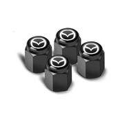 NISANNI 4 Pezzi Tappi per Pneumatici per Mazda Demio 2 3 5 6 M2 M3 M5 M6 CX-5 CX-7 CX-9 RX-8 MX5 MPV, Impermeabile Tappini Gomme Auto Tappo Antipolvere della Ruota dell'automobile Accessori Auto