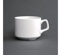 Nisbets CN831 Lumina belle Cina Stacking Cup Fits piattino, CD646, 200 ml, 7 oz.