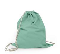 Niscioma Sacca in Cotone con Lacci a Contrasto - Borsa da Ginnastica Resistente - Zaino Versatile da Viaggio in Stile Italiano - Comoda Borsa per il Tempo Libero e lo Sport