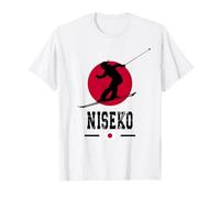 Niseko Ski Resort Giappone Hokkaido Sci giapponese Maglietta