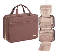 NISHEL Beauty case da viaggio per donne, palissandro-rosa