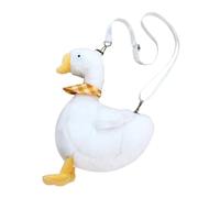 Nishiyuenyi Boose Spall Bag, Grazioso Borsa per Le Chiavi Dello Shopping Percorsi Auricolari, Bianco