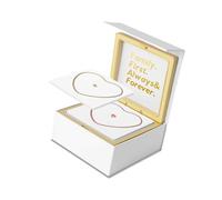 Nishiyuenyi Braccialette Permanente Catene Da Polso Bracciale Unica Fai Da Te Che Rendono Romantico Elegante con Fermagli per Il Cuore di Bloccaggio per Il Regalo, Oro Rosa D'oro
