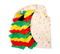Nishiyuenyi Burritos Costume Creative Halloween Decoration For Carnival Festival Tema Partito, L to Xl