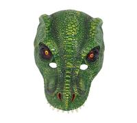 Nishiyuenyi Costume di Halloween da Dinosauro, Copricapo Decorativo da Tirannosauro Rex per Travestimenti, Carnevale, Cosplay, Spettacoli, Bambini