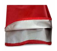 Nishiyuenyi di Copertura per, Impermeabile Esterno e Ombreggiante con Protezione, da giardino, Rosso argentato spesso 1800D, Rosso, 2 * 3 metri