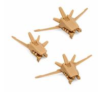 Nishiyuenyi Modello Aereo da Caccia Wargaming Miniatures - Non Vernici, Personalizzazione, Marrone chiaro, Senza base