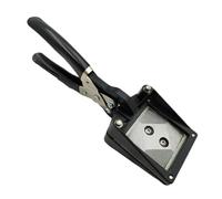 Nishiyuenyi Perforatrice Manuale per Foto, Taglierina Manuale Multiuso, Fustellatrice per Biglietti Da Visita, Scuola, 5 Cmx5 Cm