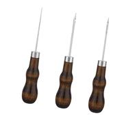 Nishiyuenyi Set di 3 Punteruoli Da Cucito, Versatili per Forare La Tela E per...