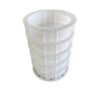 Nishiyuenyi Stampi Colonna Cemento Cassaforma Colonna Cassaforma Cilindrica Modulo Pilastro Progettazione Modulare per Impilamento, Diametro 30 Cm, Altezza 50 Cm, Modello Impilabile