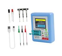 Nishiyuenyi Tester Multifunzione per NPN MOS Diodo Triodo Rilevatore Componenti Misuratore Resistenze Condensatori Induttori Schermo 1.8inch Letto