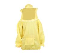 Nishiyuenyi Tuta da Apicoltore, Tuta da Apicoltore per Cortile E Attrezzatura da Apicoltore, Costume con Giacca con Cappuccio Ventilato, Giallo